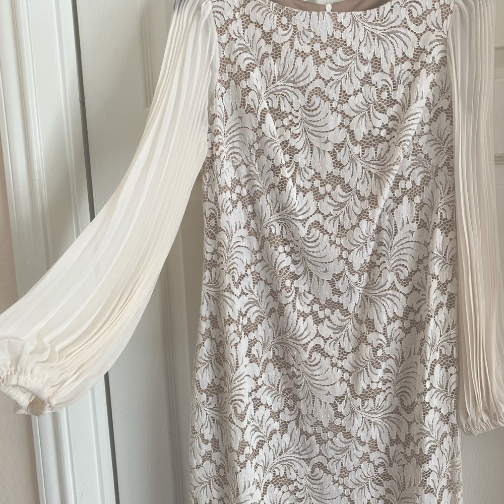 Jessica Howard Lace and Bell Sleeve Dress